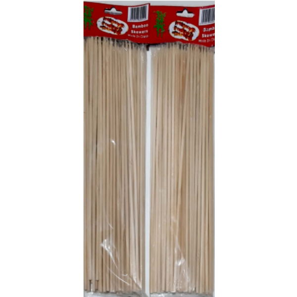 Bete din Bambus pentru Frigarui, 30 cm, set 100 bucati [2]