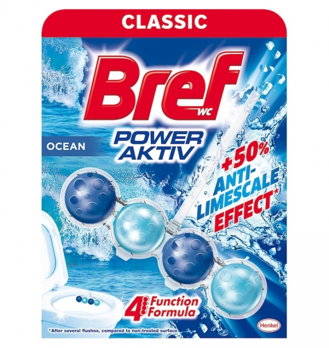 Bref Power Aktiv Ocean Odorizant pentru Toaleta, 50g [2]