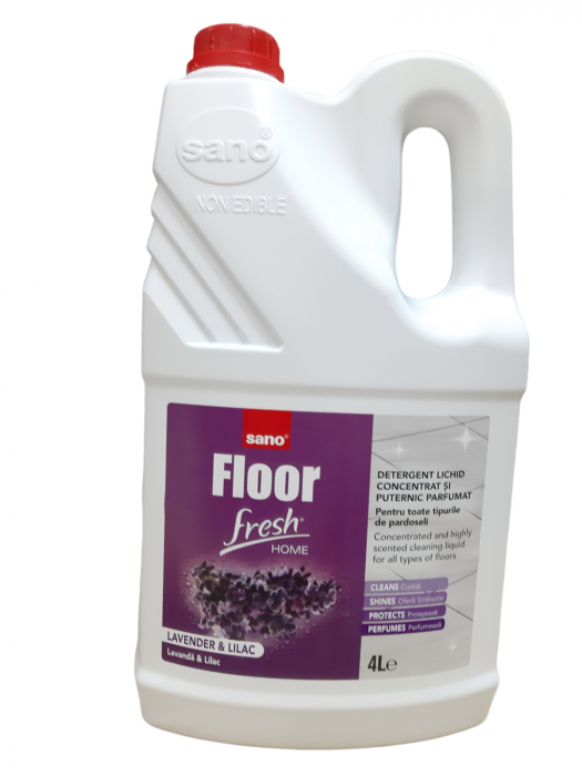 Detergent Pardoseli Sano Floor Fresh Home Lavanda & Liliac 4l [3]