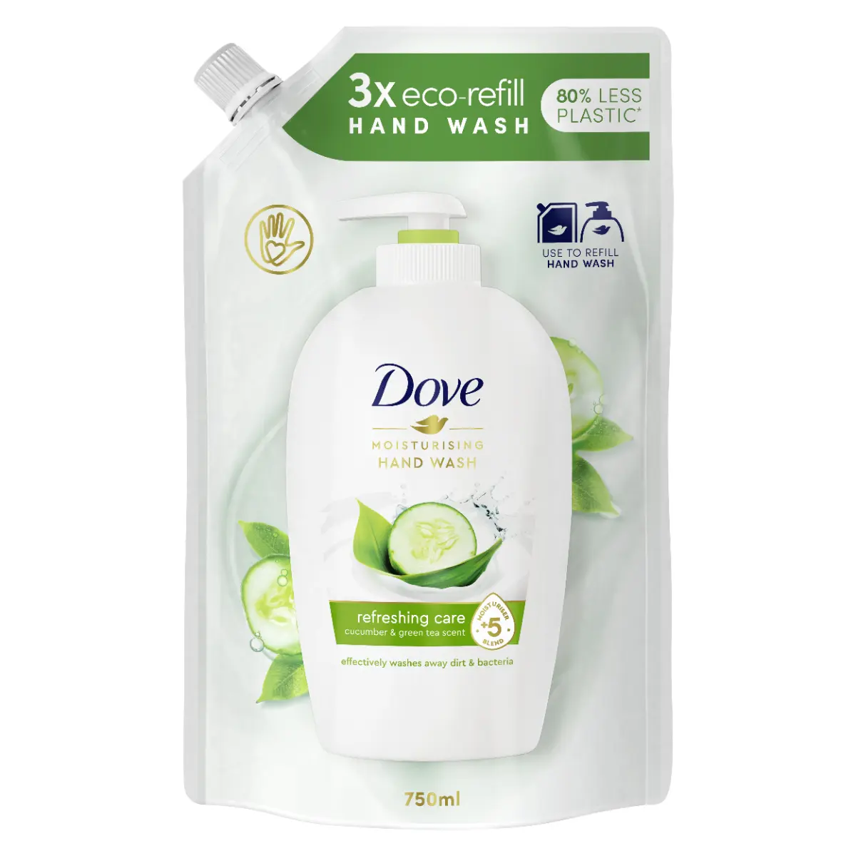Dove Sapun Lichid Rezerva Refreshing Care 750ml [1]