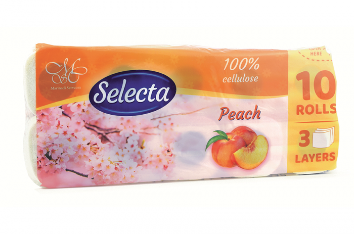 Hartie Igienica Selecta Piersica 10Role 3Str [1]