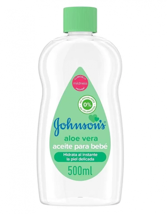 Johnson's Baby Ulei cu Aloe Vera pentru Bebelusi, 500 ml [2]