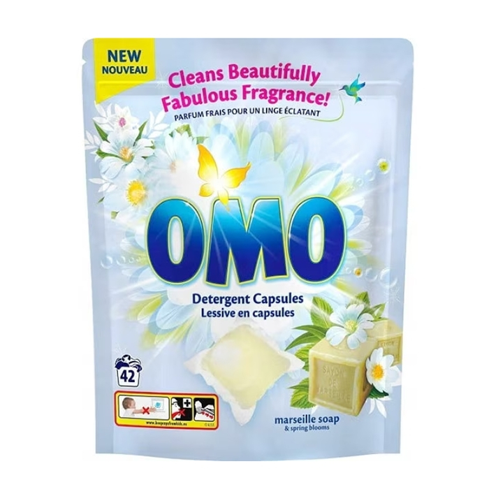 Omo Detergent Capsule 42buc Marseille Soap & Spring Blooms [2]