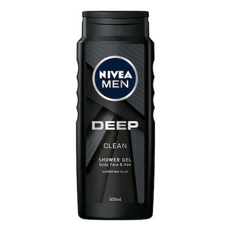 Nivea Men  Gel Dus Deep Clean 500ml [1]