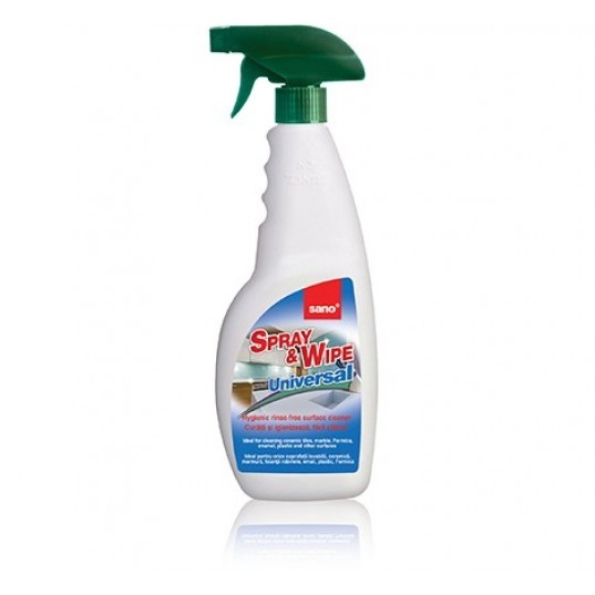 Sano Spray & Wipe Solutie Curatare Universala Fara Clatire, 750 ml [1]