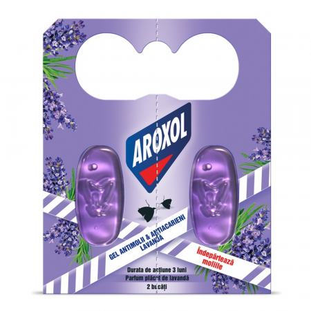 Diverse - Aroxol Gel Antimolii Lavanda 2 buc