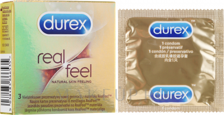 Cosmetice si Ingrijire Personala - Durex Real Feel 3buc/set