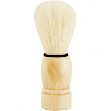 Accesorii - Pamatuf Barbierit Cu Maner Lemn