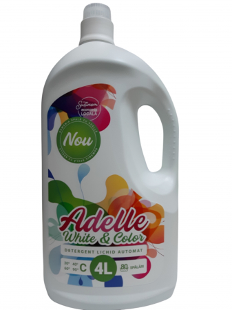 Adelle Detergent Lichid White & Color 4l ,67spalari [2]