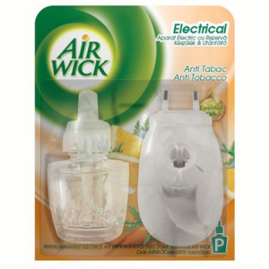Aparat Electric Airwick + Rezerva Anti-Tobacco Orange [0]