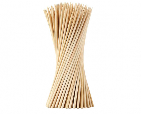 Bete din Bambus pentru Frigarui, 30 cm, set 100 bucati [0]