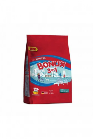 Bonux Detergent Pudra Automat 3in1 White Ice Fresh 2Kg [1]