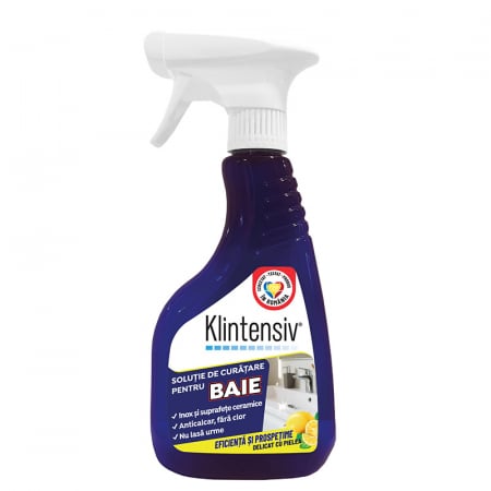 Curatenie si Ingrijire Casa - Klintensiv Solutie Curatare Baie 500ml