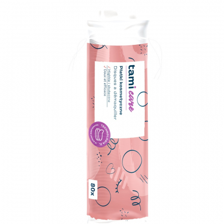 Cosmetice si Ingrijire Personala - Dischete Demachiante Tami Care 80 buc