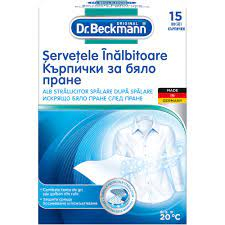 After Shave - Dr. Beckmann Servetele Inalbire,15buc