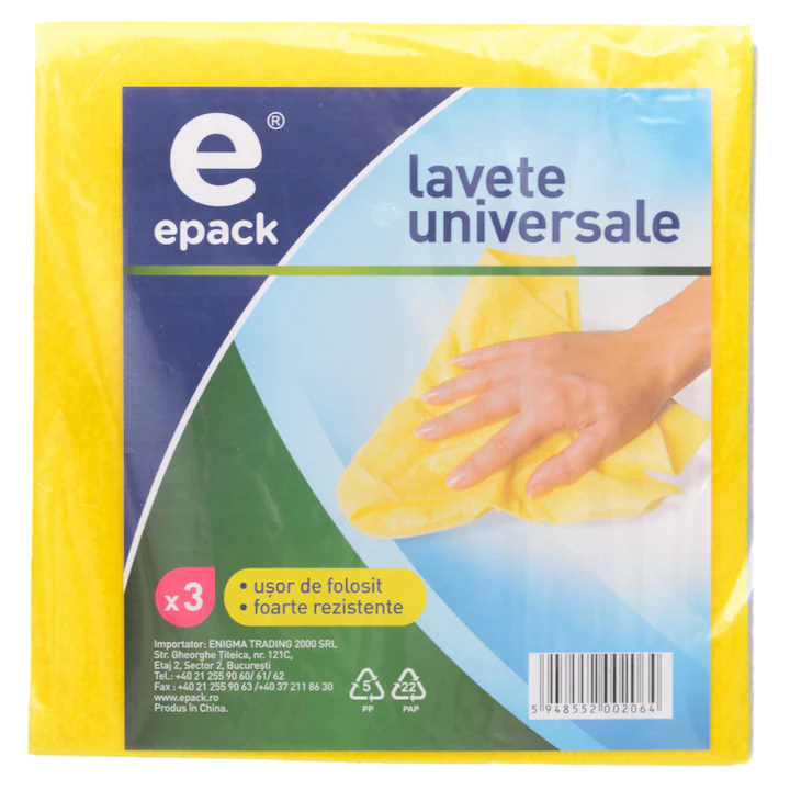 Articole Menaj si Accesorii pentru Casa - Epack Lavete Universale 3buc/set