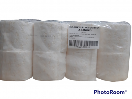 Esentis Hartie Igienica Neutru Almond 3Str. 8Role 145 Foi [0]