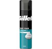 Gel De Ras - Gilette Original Spuma De Ras Sensitive 200ml