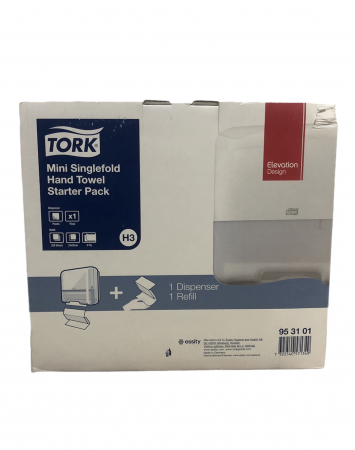 Dispenser Prosop Hartie H3 953101Tork,cu 1 Set prosoape inclus