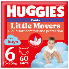 Huggies Pants for Boys Scutece Chilotel Nr. 6, 15-25 kg, 60 bucati [1]
