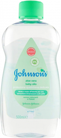 Ingrijire Bebelusi - Johnson's Baby Ulei cu Aloe Vera pentru Bebelusi, 500 ml