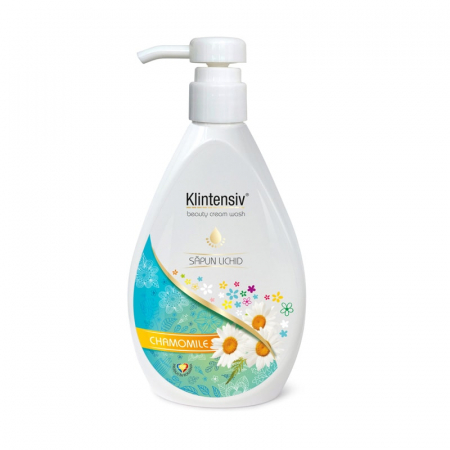 Cosmetice si Ingrijire Personala - Klintensiv Sapun Lichid Chamomile 480ml