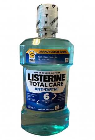 Igiena dentara - Listerine Apa De Gura Total Care Anti Tartre  6in1  600ml