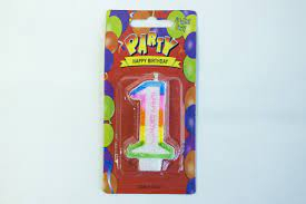 Utile - Mac-Mac Lumanare Aniversara Cifra 1