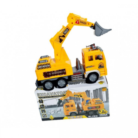 Jucarii Baieti - Masina Excavator Cu Baterii Truck