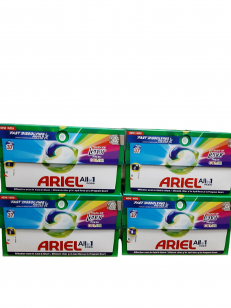Pachet Ariel All in One Pods Fresh Color Detergent de Rufe Capsule, 148 spalari [2]