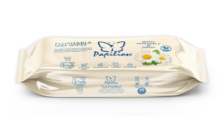 Ingrijire Bebelusi - Papilion Hartie Igienica Umeda Chamomile 44 Foi