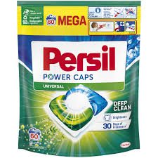 Detergenti Rufe si Ingrijire Textile - Persil Power Universal Deep Clean 60 caps