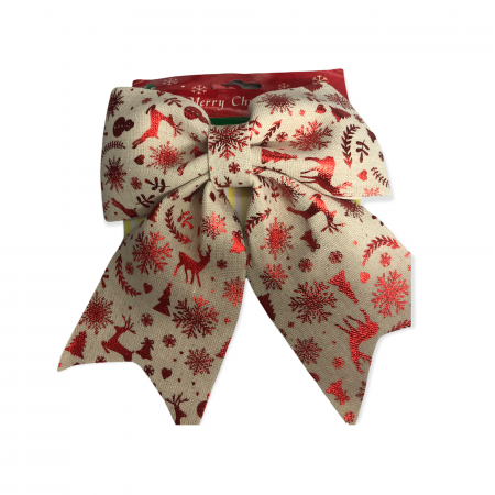 Utile - Fundita Brad Crem Cu Rosu 18x18 cm