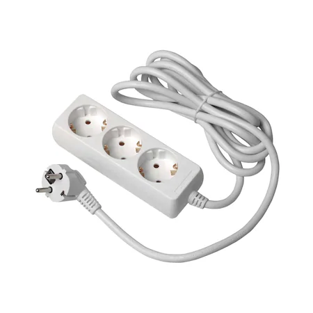 Diverse pentru casa - Strohm Prelungitor 3 Prize 5m Alb