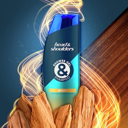 Gel De Dus /Sampon H&S Lemn de Santal 360ml [0]