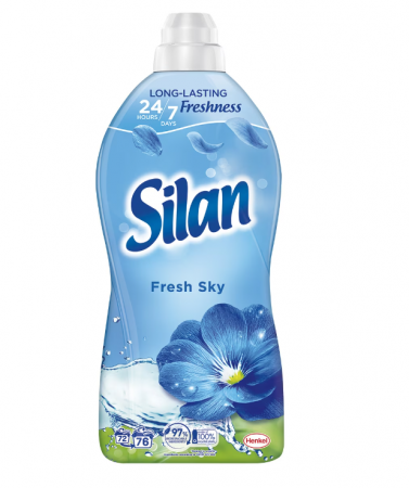Detergenti Rufe si Ingrijire Textile - Silan Fresh Sky Balsam de Rufe, 1.672L