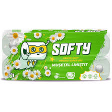 Softy Musetel Linistit Hartie Igienica, 3 straturi, 10 role [0]