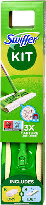Swiffer Sweeper Kit Mop cu Rezerve Umede si Uscate [0]