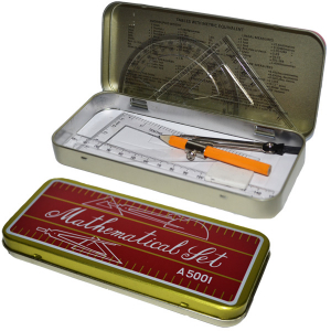 Birotica si Papetarie - Trusa De Geometrie Metalica 7Piese