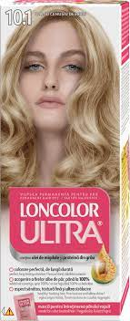 Cosmetice si Ingrijire Personala - Vopsea Pentru Par Loncolor Ultra Blond Cenusiu Deschis Nr. 10.1, 100ml
