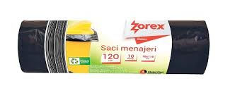 Zorex Saci Menajeri Negri 120l 10buc [0]