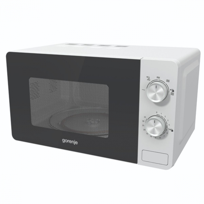 Cuptor cu microunde Gorenje MO17E1W, Putere 700 W, Functie decongelare, Alb [3]