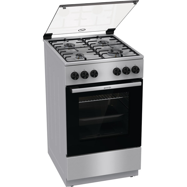 Aragaz GORENJE GGI5A22XH, 4 arzatoare, gaz, L 50 cm, inox [2]