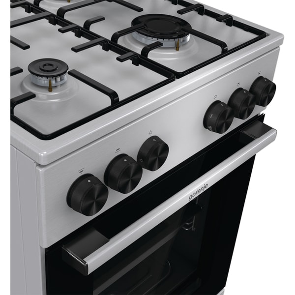 Aragaz GORENJE GGI5A22XH, 4 arzatoare, gaz, L 50 cm, inox [7]