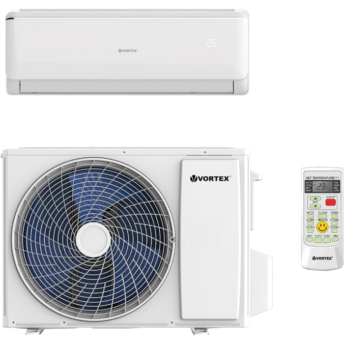 Aer conditionat VORTEX VAI1223FFWOKWR, 12000 BTU, A++/A+, Functie incalzire, Dezumidificare, iFeel, alb [4]