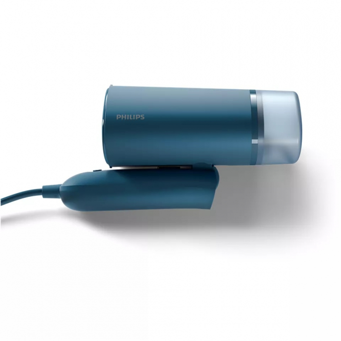 Aparat de calcat vertical cu aburi Philips Seria 3000 STH3000/20, 1000 W, 20 g/min, compact si pliabil, rezervor detasabil 100 ml, Albastru [4]