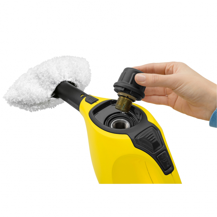 Aparat de curatat cu abur Karcher SC1 EasyFix, 1200W, 3Bar, 0.2L, incalzire 3min, Galben [3]