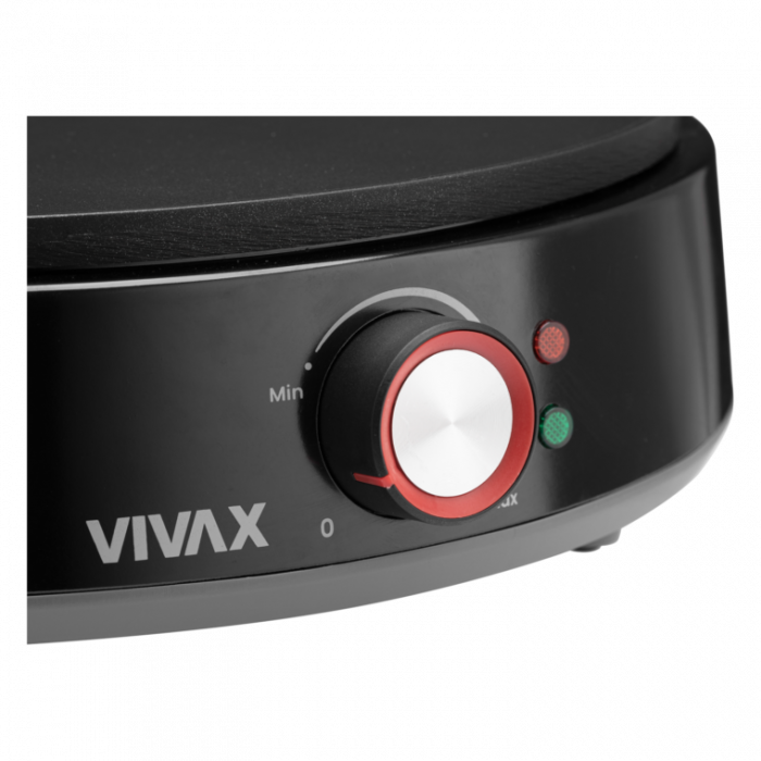 Aparat de facut clatite Vivax, PM-1200TB, 1200W, Negru [5]