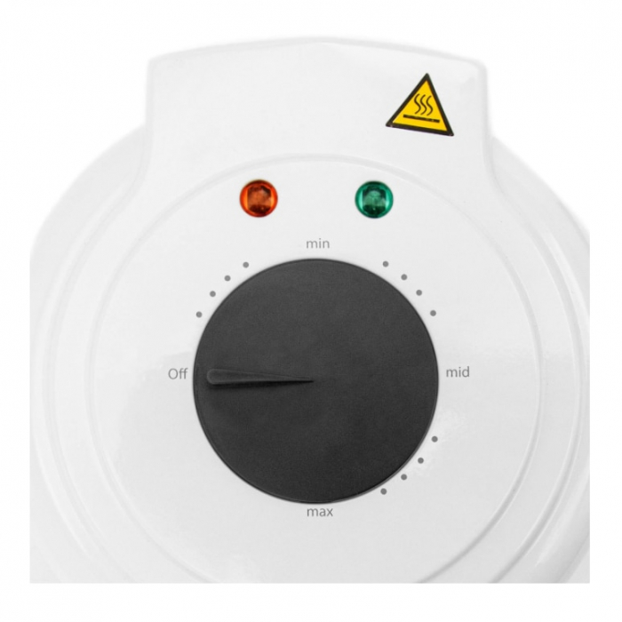 Aparat de facut vaffle / gofre Vivax WM-900WH, 900W, 5 forme, termostat, indicator luminos, invelis antiaderent, protectie supraincalzire [6]
