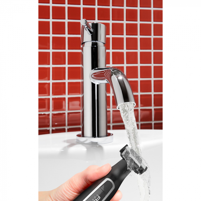 Aparat hibrid de tuns, conturat si barbierit Forever Sharp TN6000F4, lavabil, lame din inox cu autoascutire, 3 piepteni, Negru [8]